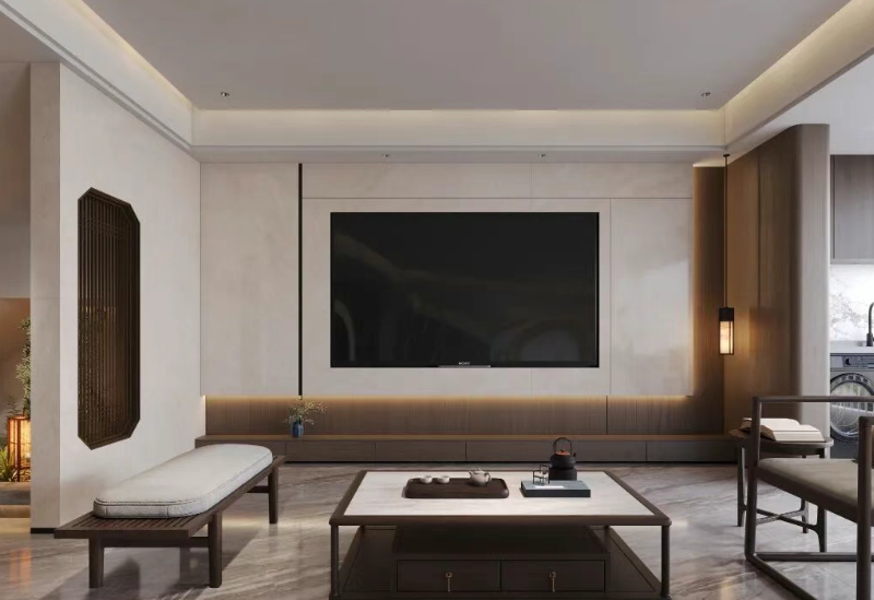 客厅墙面贴瓷砖好吗