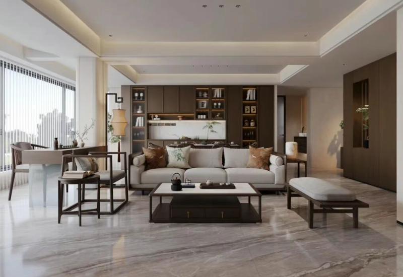 客厅墙面贴瓷砖好吗